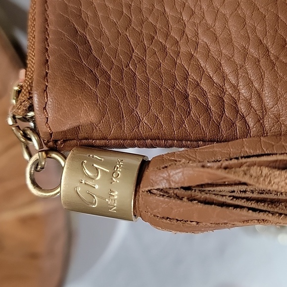 GiGi New York Uber Cognac Clutch